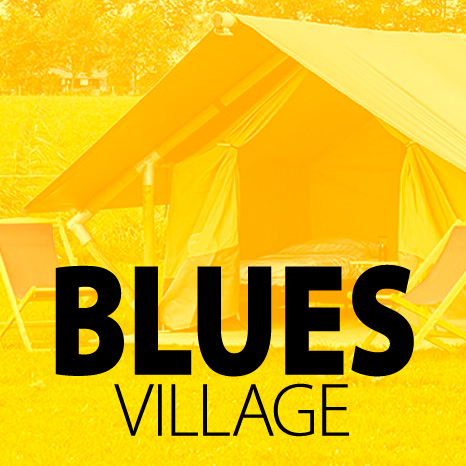 Blues TIP UP tent (2-person tent) - Yellow Area